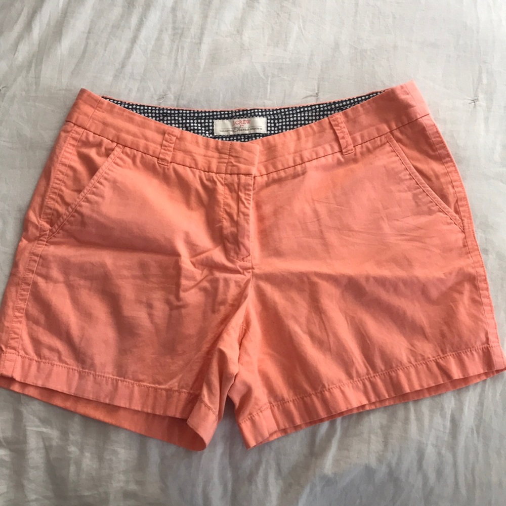 J.Crew factory broken in chino shorts